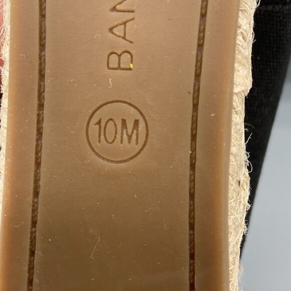 NEW Bandolino Women’s Espadrille Wedge Pumps Black Size 10M - Picture 5 of 10